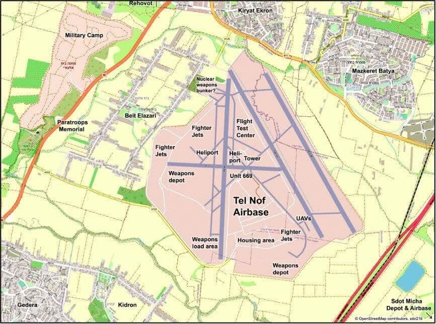 عکس | کدام پایگاه های نظامی رژیم صهیونیستی توسط ایران هدف قرار گرفتند؟ عکس | کدام پایگاه های نظامی رژیم صهیونیستی توسط ایران هدف قرار گرفتند؟
