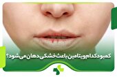 کدام بیماری و کمبود کدام ویتامین باعث خشکی دهان میشود؟ - توانبخش