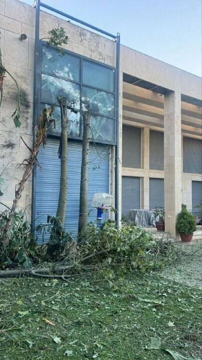 پهپاد حزب الله به پنجره اتاق خواب نتانیاهو اصابت کرد پهپاد حزب الله به پنجره اتاق خواب نتانیاهو اصابت کرد