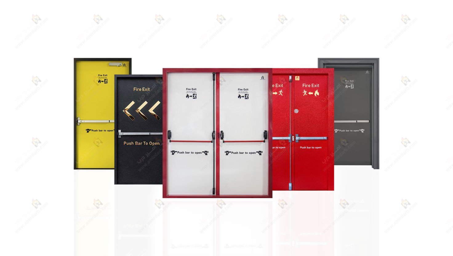 محصولات درب ضد حریق امیر درب