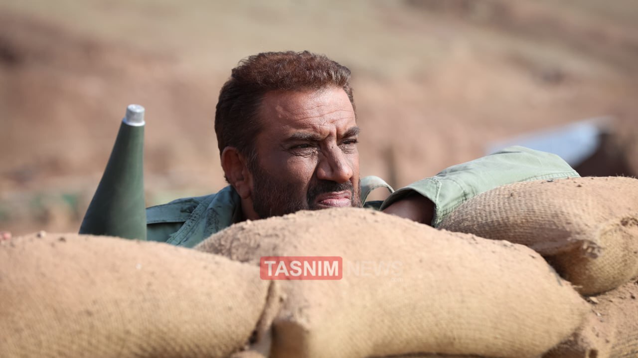 اولین تصاویر از سریال «لبخند پشت خاکریز» علی شاه حاتمی