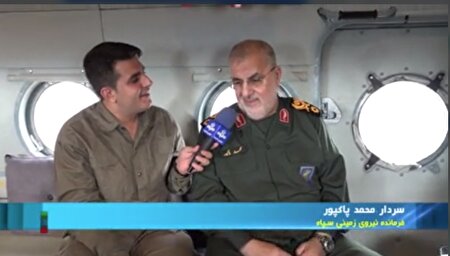 ببینید |  همراه با فرمانده نیروی زمینی سپاه در نقطه صفر مرزی ایران و پاکستان لحظه تحویل سال