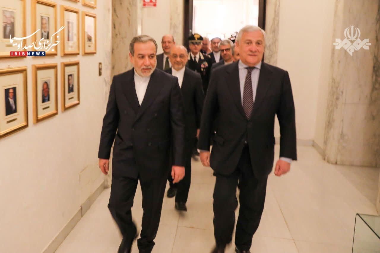 عراقچی با وزیر امور خارجه ایتالیا دیدار کرد