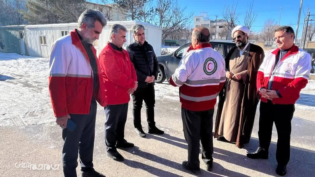 بازدید دبیر کمیته مولدسازی جمعیت هلال‌احمر ایران از املاک جمعیت هلال احمر بام ایران 