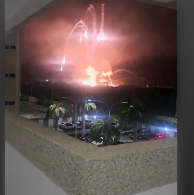 شنیده‌شدن صدای انفجار در کاراکاس