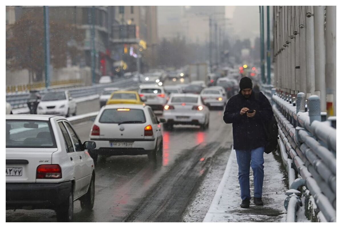 ماندگاری سرما همراه با آلودگی هوا در تهران تا پایان هفته