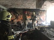 آتش‌ سوزی در ساختمان اداری-تجاری خیابان یوسف‌آباد مهار شد