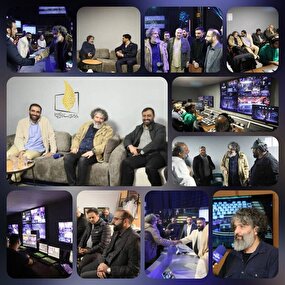 معاون سیما از پشت صحنه برنامه «کاپیتان» بازدید کرد