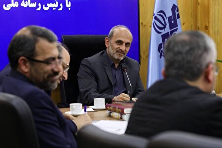 دیدار سخنگویان کمیسیون‌های مجلس شورای اسلامی با دکتر پیمان جبلی، رییس سازمان صدا و سیما