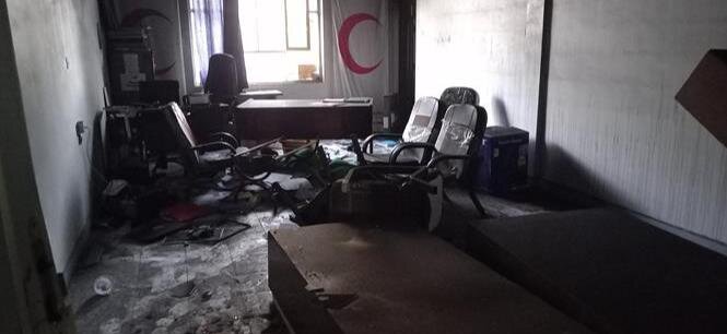 اطلاعیه جمعیت هلالاحمر در پی تخریب تعدادی از پایگاهها، خودروها و تجهیزات امدادی اطلاعیه جمعیت هلالاحمر در پی تخریب تعدادی از پایگاهها، خودروها و تجهیزات امدادی