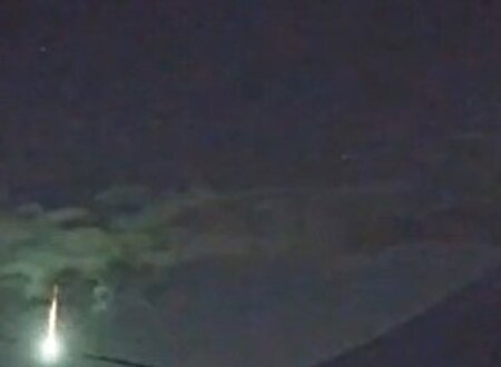 ببینید | مشاهده گوی آتشینی که در آسمان ژاپن نمایان شد