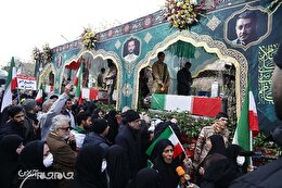 گزارش تصویری | تشییع پیکر شهدای مدافع امنیت در تهران