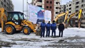 آغاز عملیات زیرساخت‌های آب و فاضلاب در پروژه ۶۰۰ واحدی نهضت ملی مسکن شهرک بهشتی همدان