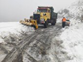 برف‌روبی ۶ هزار و ۳۴۰ کیلومترباند از راه‌های کرمانشاه در شبانه‌روز گذشته