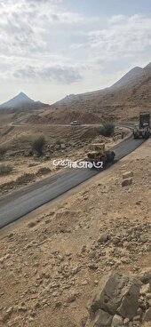 آغاز عملیات آسفالت پروژه راه روستایی شهید طیب