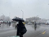 تهران از یکشنبه برفی و بارانی می شود