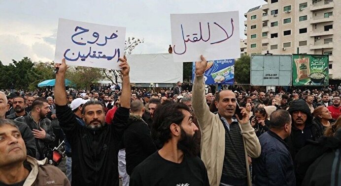 ببینید | آغاز تظاهرات علویان در غرب و مرکز سوریه