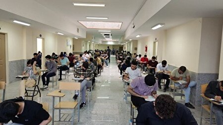 ببینید | برگزاری امتحانات پایان ترم دانشجویان