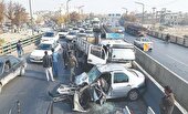 مرگ ۵ نفر در تصادفات تهران طی هفته گذشته