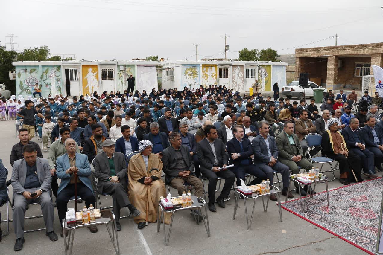 عملیات اجرایی پروژه‌های توسعه پایدار روستای عبدالله عموری رامشیر آغاز شد