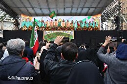 گزارش تصویری | نورافشانی در میدان ولیعصر (عج) تهران