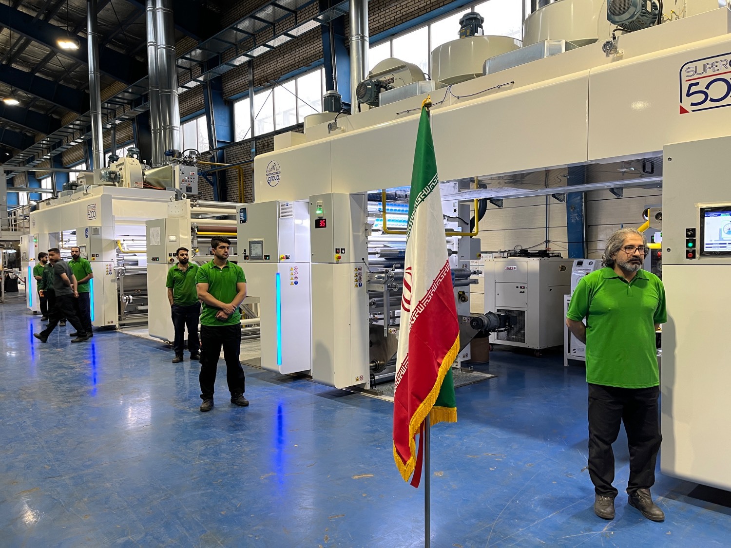 افتتاح طرح توسعه ایران‌رول با فناوری روز دنیا