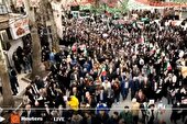 عکس | پوشش راهپیمایی ۲۲ بهمن در رویترز