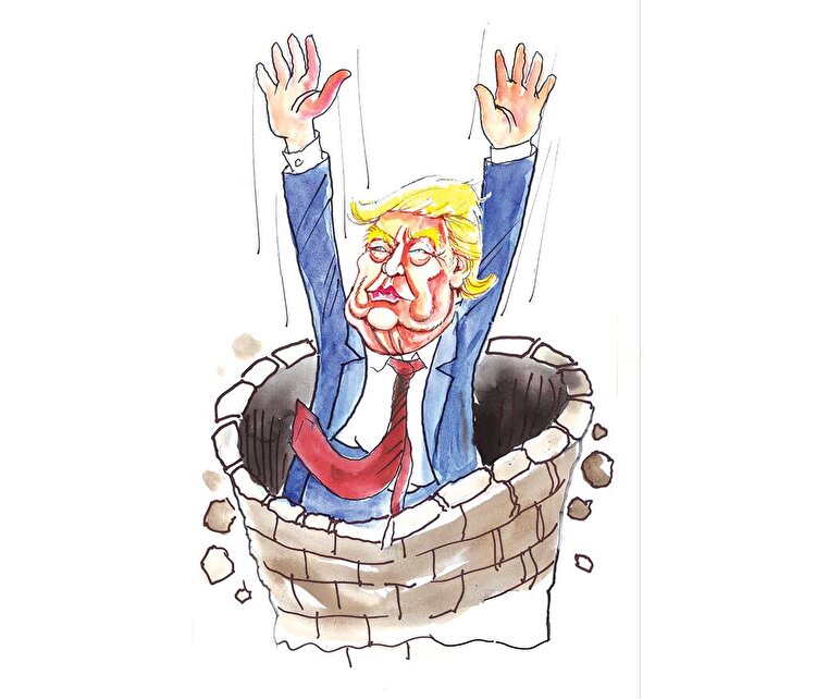 ترامپ در سیاهچاله اپستین