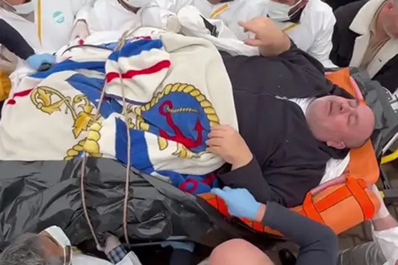 ببینید | عملیات انتقال بیمار