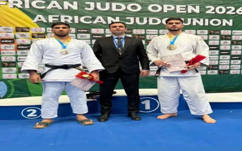 درخشش جودوکاران کرمانشاهی در کاپ آفریقا