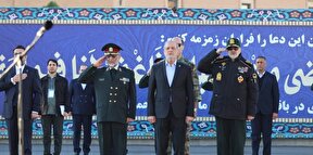 ببینید | رئیس‌جمهور در مراسم دانش آموختگی دانشجویان دانشگاه افسری