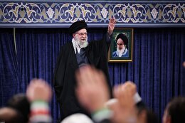 گزارش تصویری | دیدار هزاران نفر از مردم آذربایجان شرقی با رهبر انقلاب