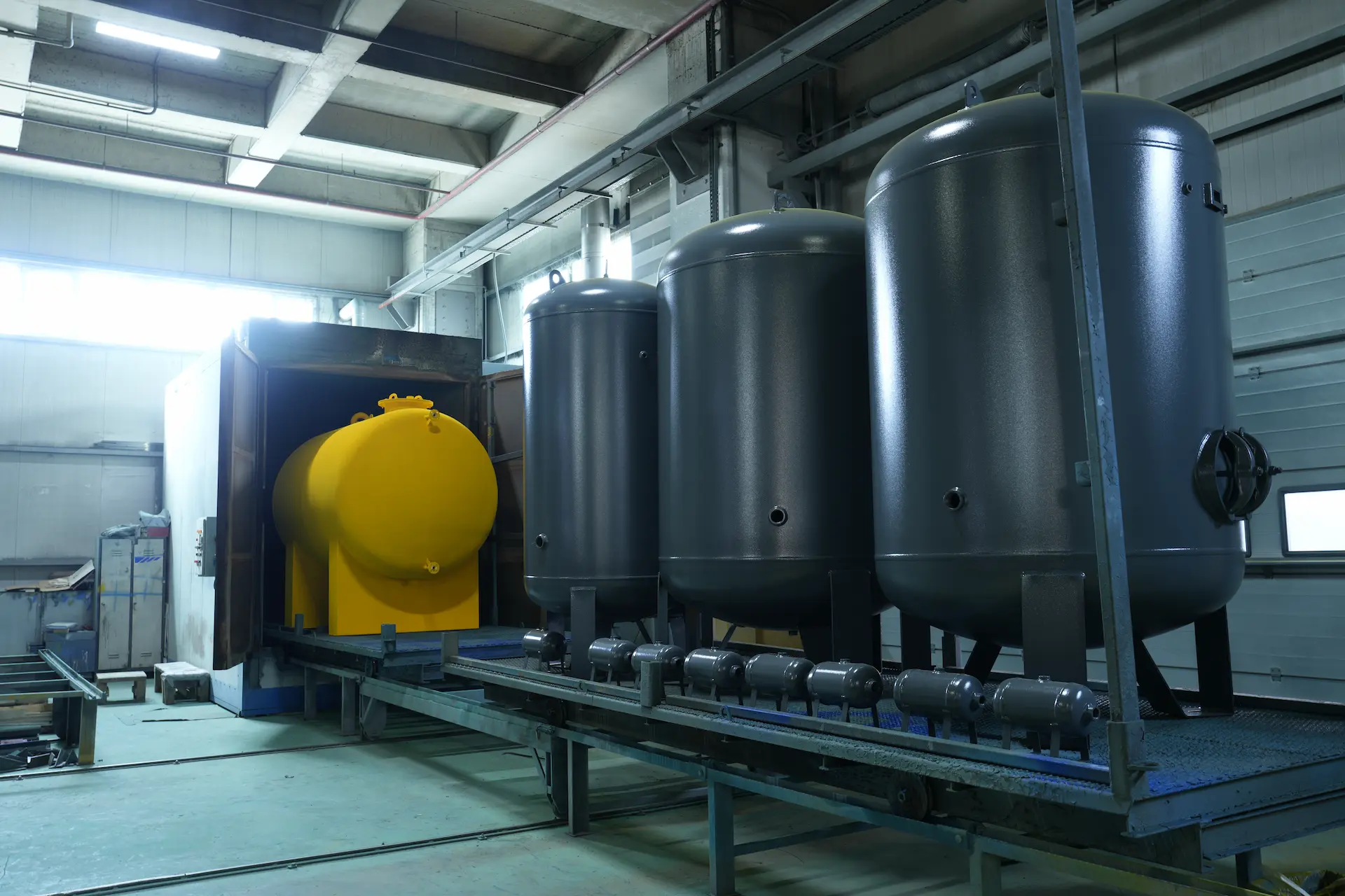 اهمیت مخزن هوا در سیستم هوای فشرده