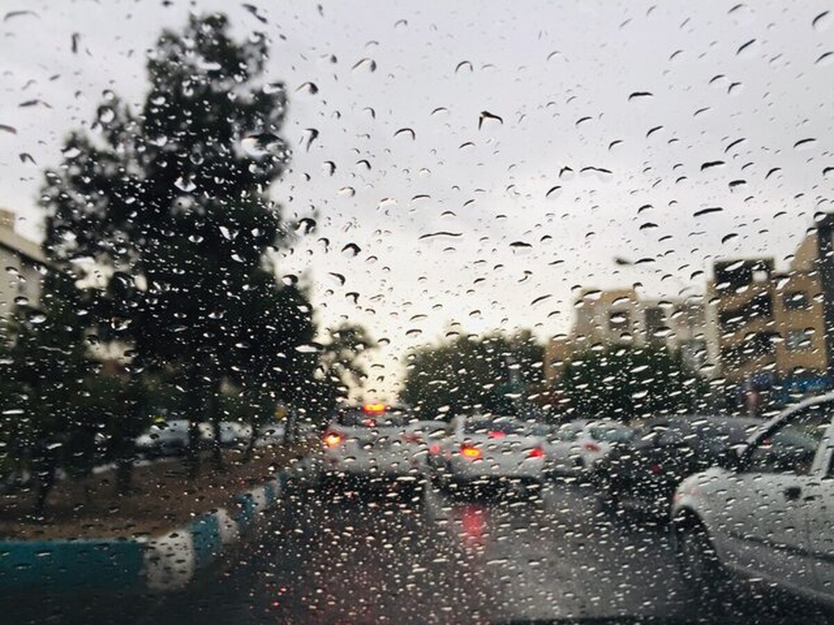 رگبار باران در برخی مناطق تهران