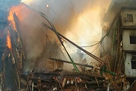 افزایش قربانیان آتش سوزی مرکز تجاری کراچی به ۶۷ نفر