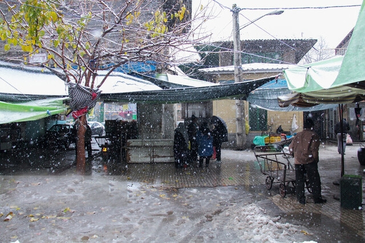 تشدید برف و باران در ۱۲ استان ایران