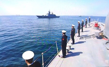 پایان رزمایش مرکب نیروی دریایی ایران و روسیه