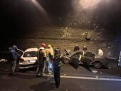 فوت راننده پژو ۲۰۷ در سانحه رانندگی داخل تونل بیلقان