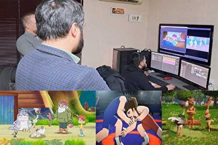 بازدید رئیس مرکز کودک و نوجوان سیما از پروژه های در حال تولید