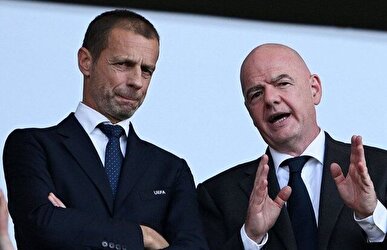 رئیس فیفا متهم به همدستی در جنایات جنگی شد