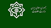وزارت اطلاعات شهادت پدر دلسوز ملت ایران را تسلیت گفت