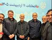 حضور پزشکیان در ستاد انتخابات کشور