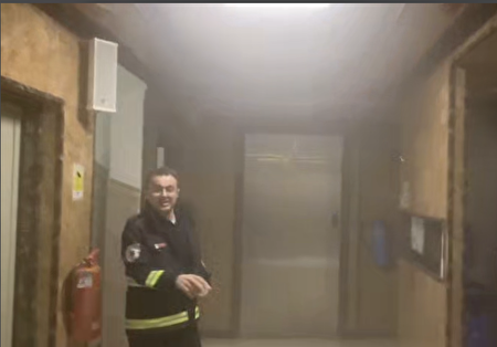 ببینید | آسیب به ساختمان اورژانس استان تهران/ تخلیه ساختمان مرکزی