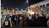 تداوم اجتماع شبانه مردم مازندران در خون‌خواهی رهبر شهید