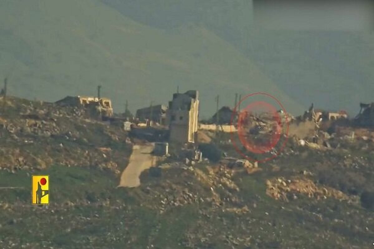 حمله حزب الله به مواضع اشغالگران در جنوب الخیام