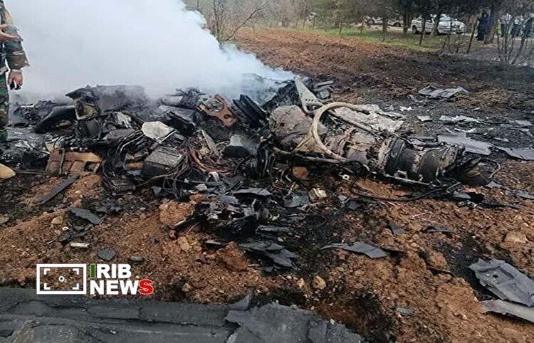 سرنگونی یک فروند پهپاد هرمس در بروجرد