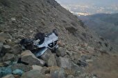 سقوط «دنا» به دره در جاده چالوس؛ سه نفر جان باختند