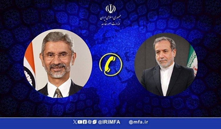 گفتگوی تلفنی وزرای امور خارجه جمهوری اسلامی ایران و هند