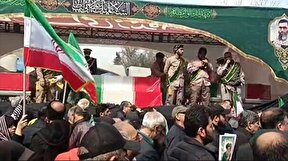 گزارش تصویری | وداع پایتخت با سرداران شهید رمضان