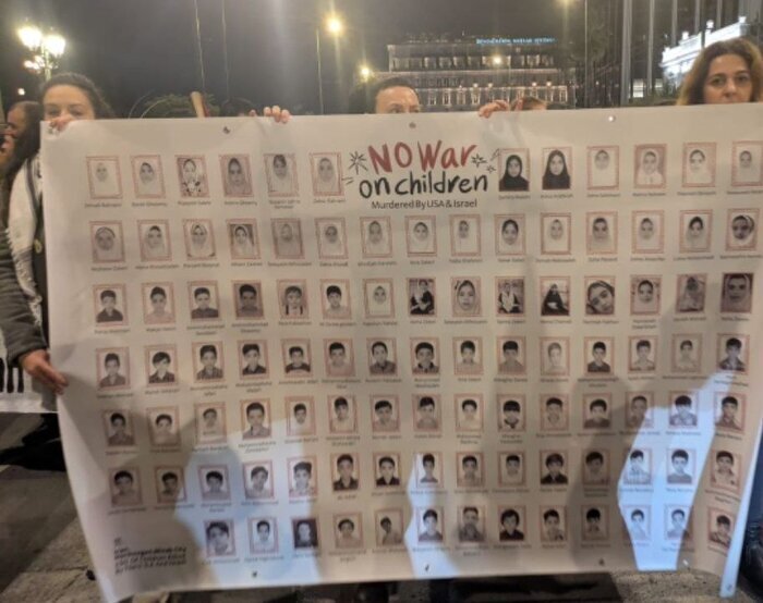 عکس | تظاهرکنندگان یونانی در اعتراض به جنگ علیه ایران به خیابان‌ها آمدند